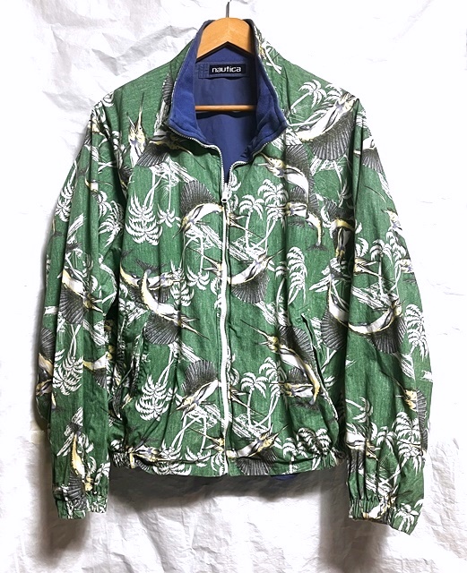 레어템 아메리카 빈티지 노티카 양면 요트 점퍼 루즈핏 L 110-115