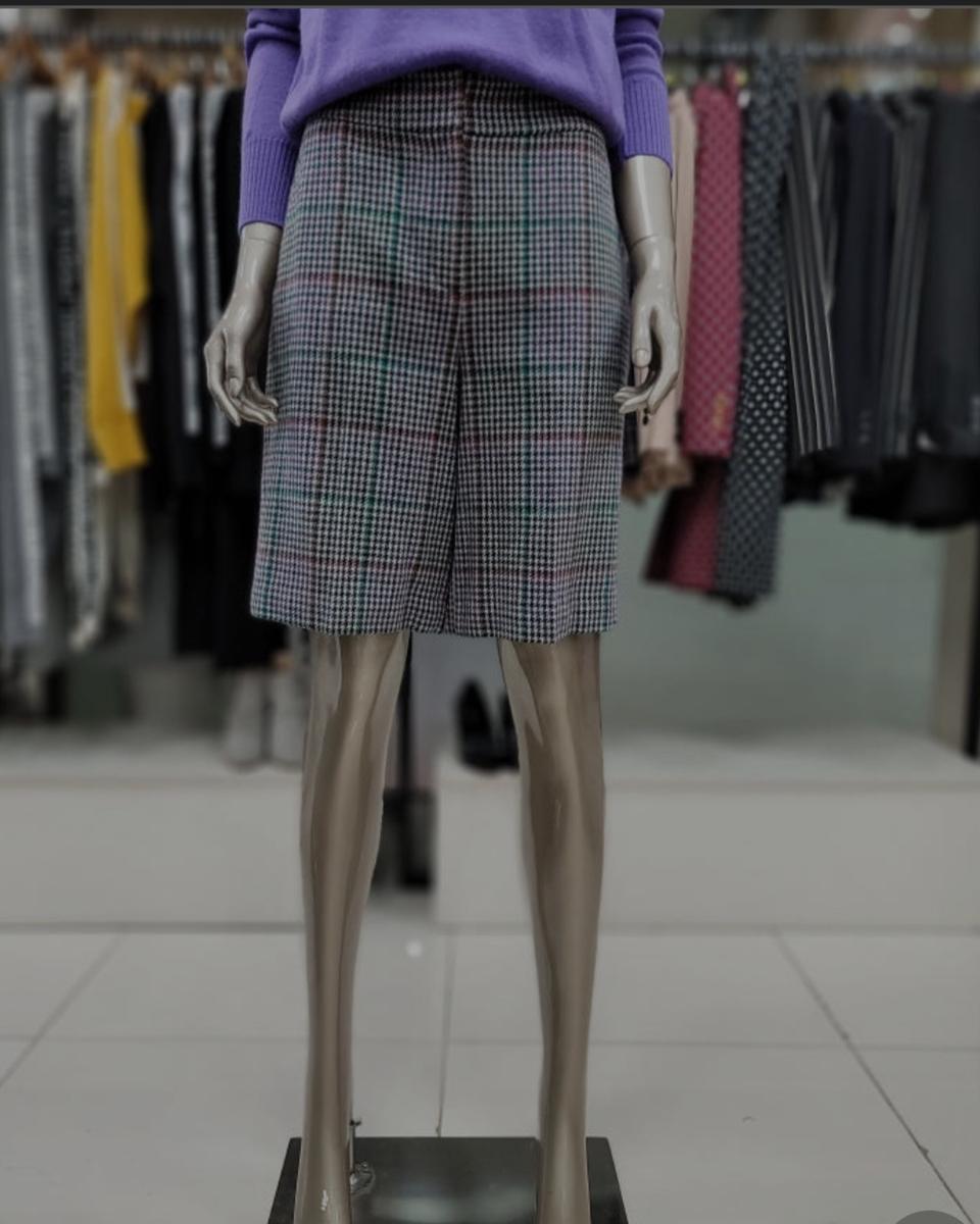 제시뉴욕 울체크 5부팬츠 XS사이즈