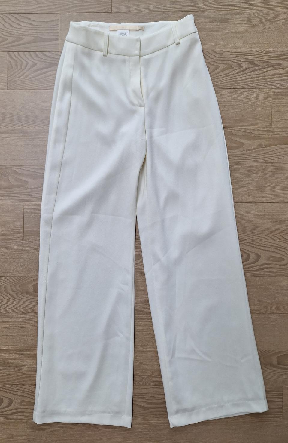 제시뉴욕 라인배색와이드팬츠  44사이즈