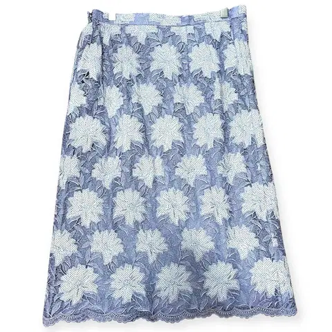 일본 퍼플 레이스 스커트