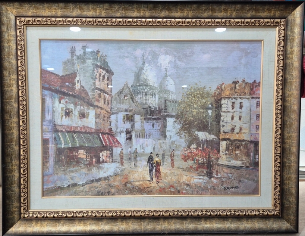 폴 레나드의 파리 거리풍경 리프로 작품