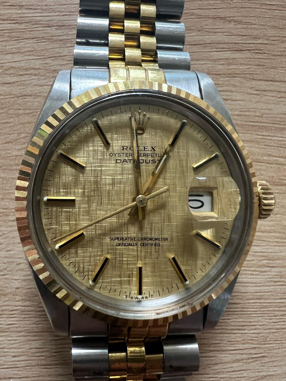 [정품] 롤렉스 데이저스트 16014 콤비 커스텀 - 대차 가능