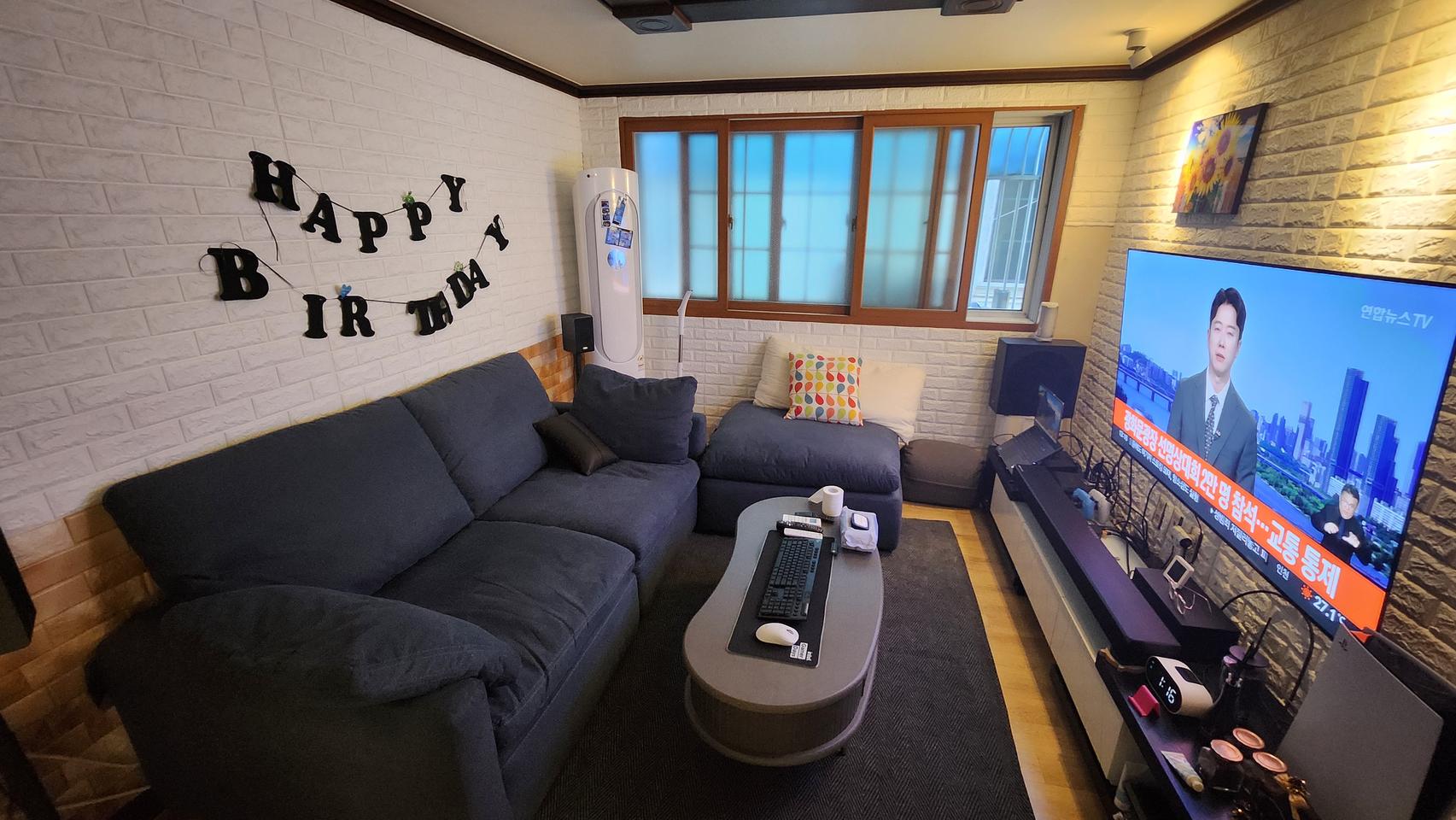 캄포 슬림 모듈 소파 2인용 + 오토만 판매합니다