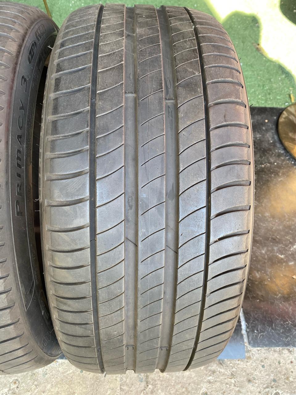 미쉐린 런플랫 245-40-19 중고 4개