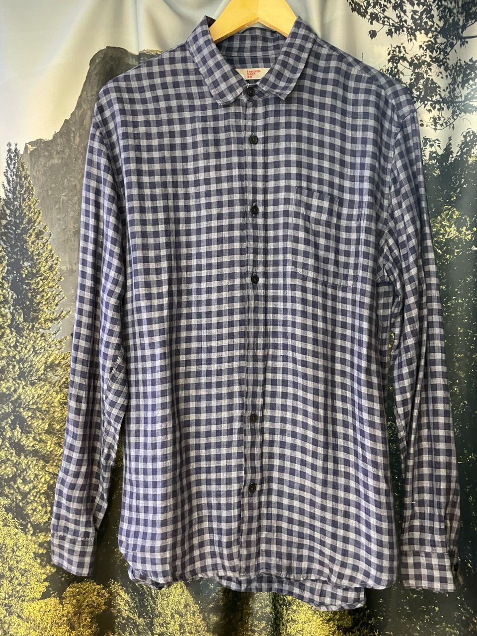 에잇세컨즈 체크셔츠