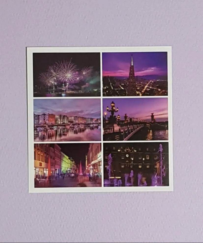 퍼플시티 판스티커