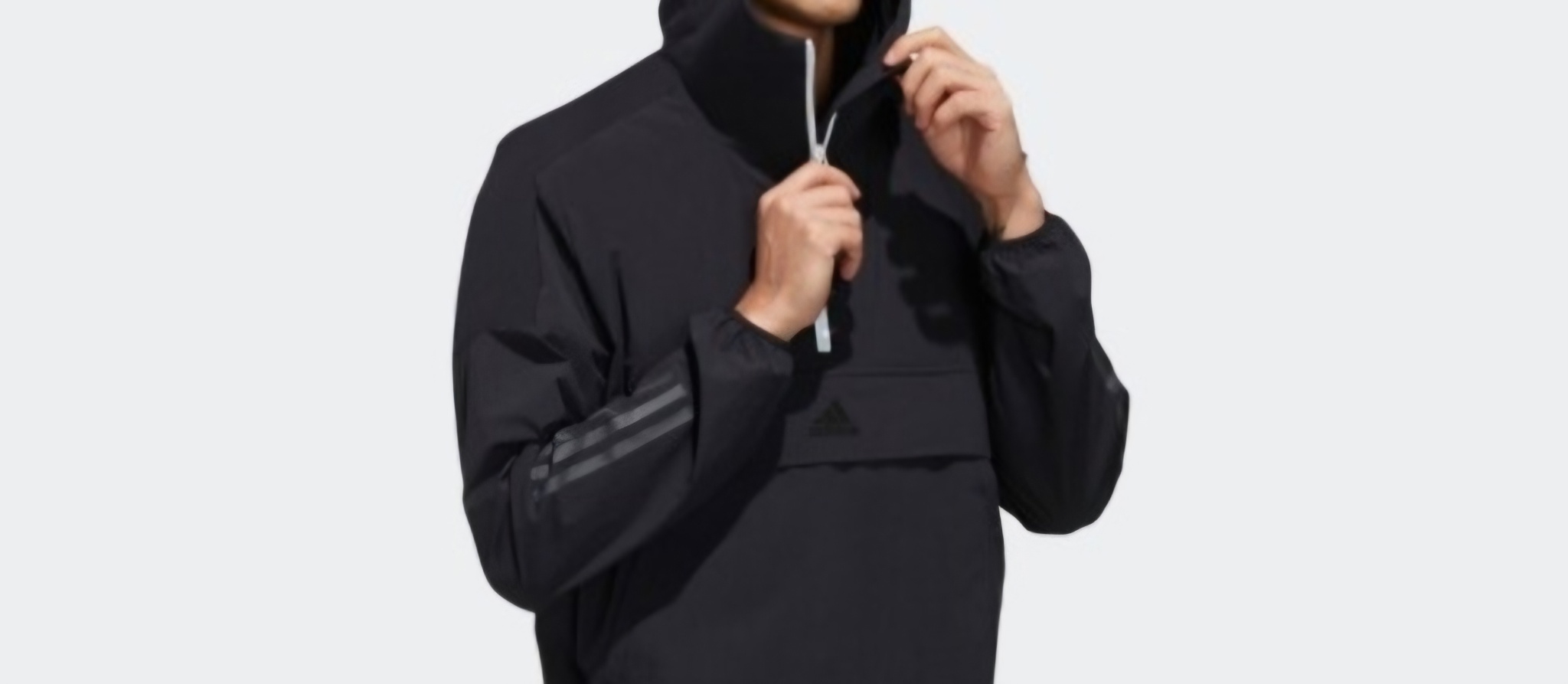 남성 상태양호 아디다스 아노락 바람막이 트레이닝복 자켓