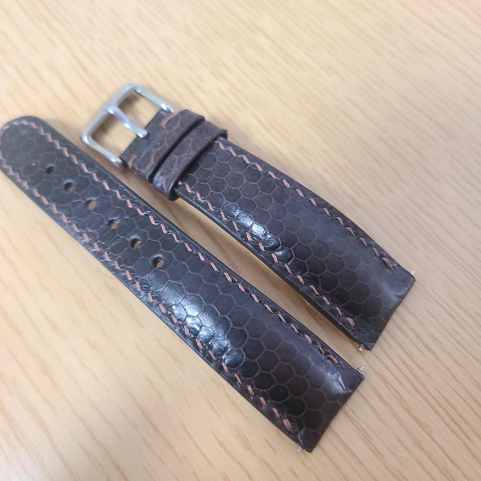 미사용 맟춤 수제 가죽밴드