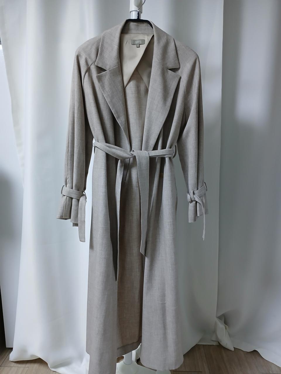 블로썸 린넨 코트