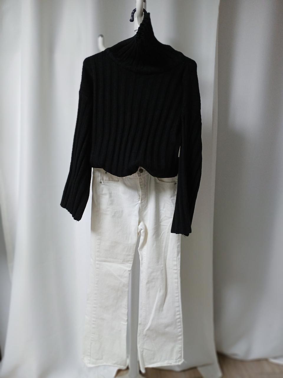 플레어팬츠 목폴라 세트