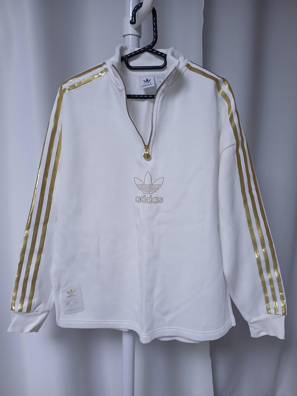 아디다스 기모 반집업