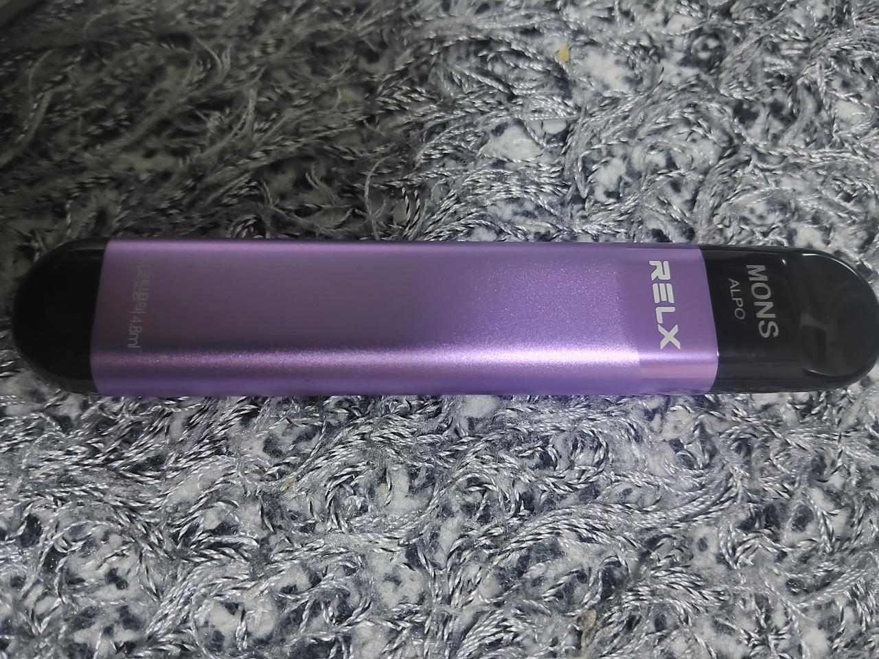 RELX 몬스 알포 퍼플 / 충전직 일회용 전자 담배