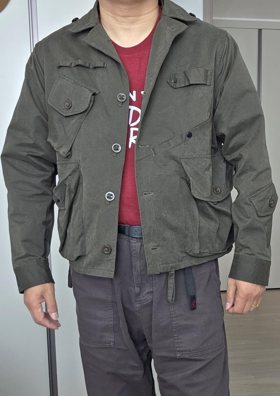 SOUTH2 WEST8 텐카라자켓 스페셜 해상 밀리터리  피싱자켓 (L)