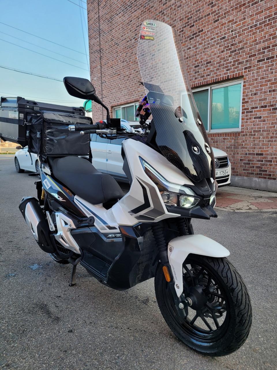 한솜 ADV150 25년 배달셋팅 앞타이어 신품 구동계정비완 24시문의