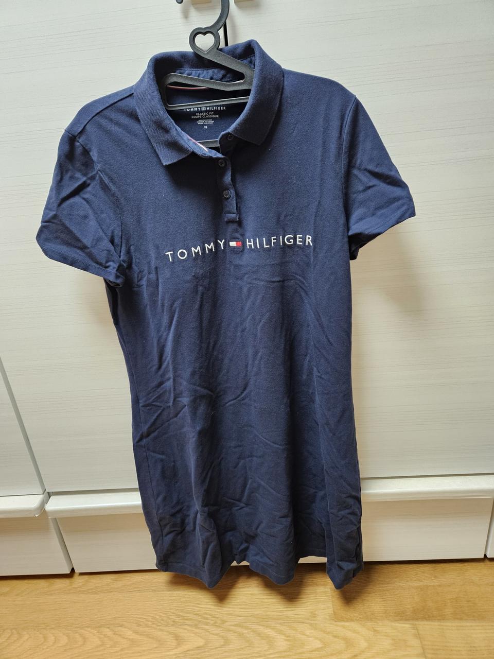 타미힐피거 남색 원피스M