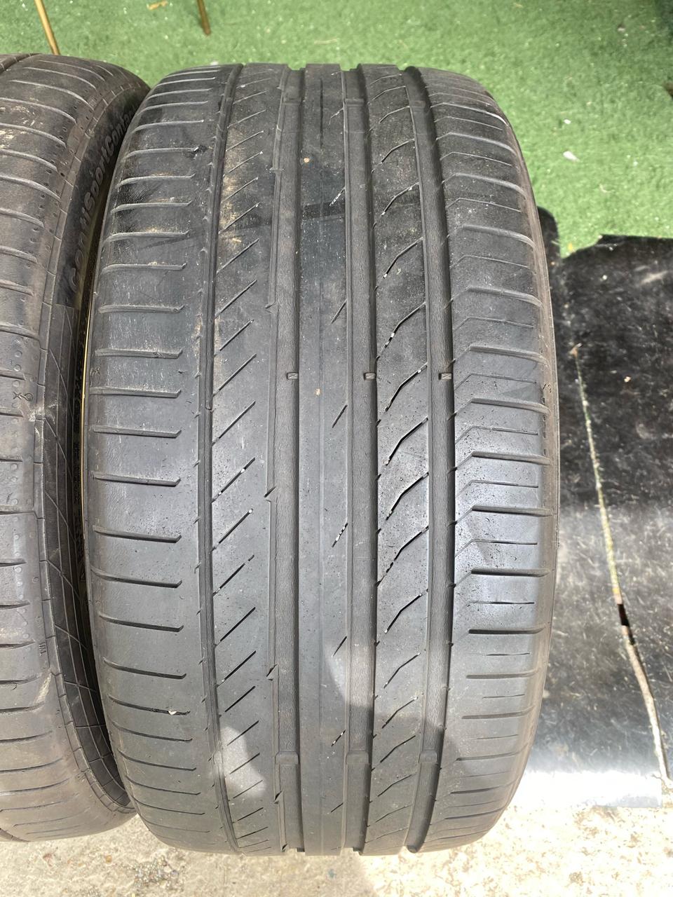 콘티넨탈 255-40-19 중고 2개