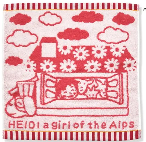 알프스 소녀 하이디 손수건 새제품