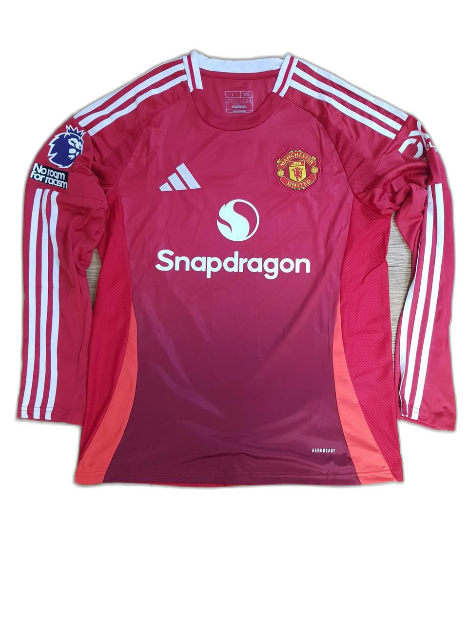 24-25시즌 맨유 브루노페르난데스 축구 유니폼 긴팔 상의 판매