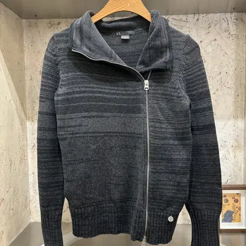 아르마니 익스체인지 니트집업 가디건