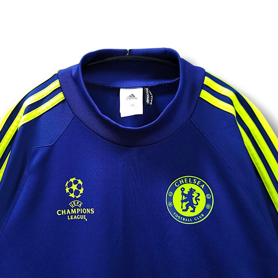 [105] 아디다스 블루 챔피온스리그 첼시 트레이닝 탑 긴팔 져지