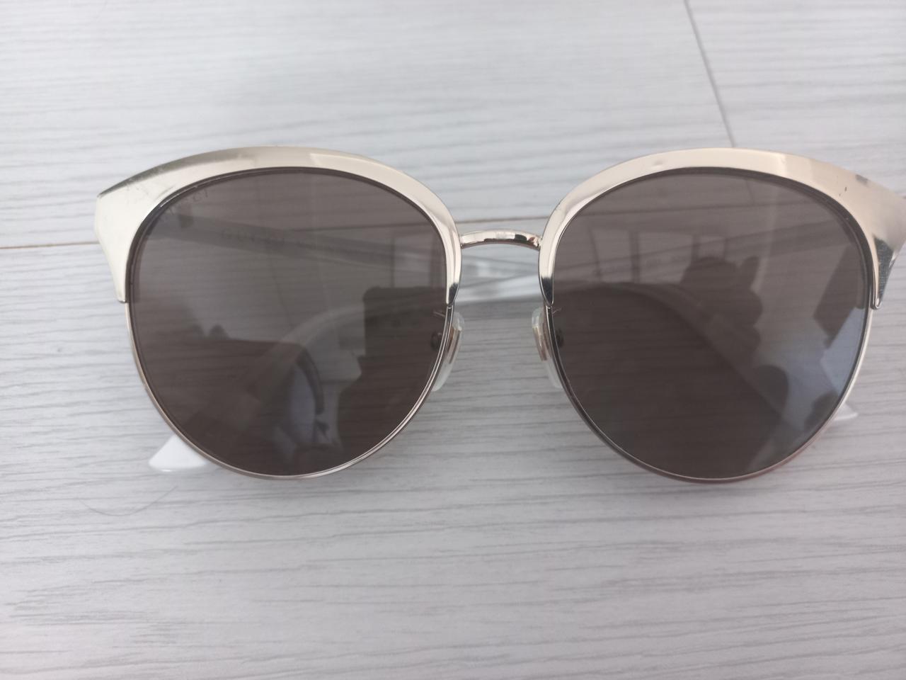 [구찌] 명품 선글라스 GG0246SA 001 하금테 메탈 여자