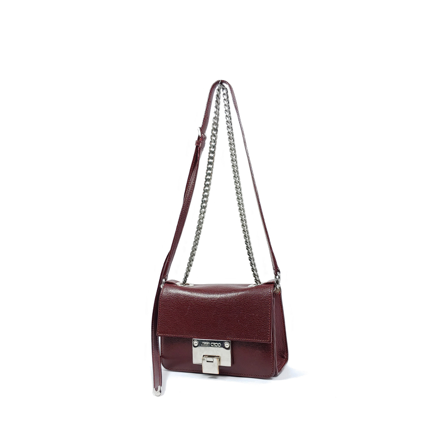 [정품] 지미추 중고 명품 로잘리 미니 체인 숄더 크로스백