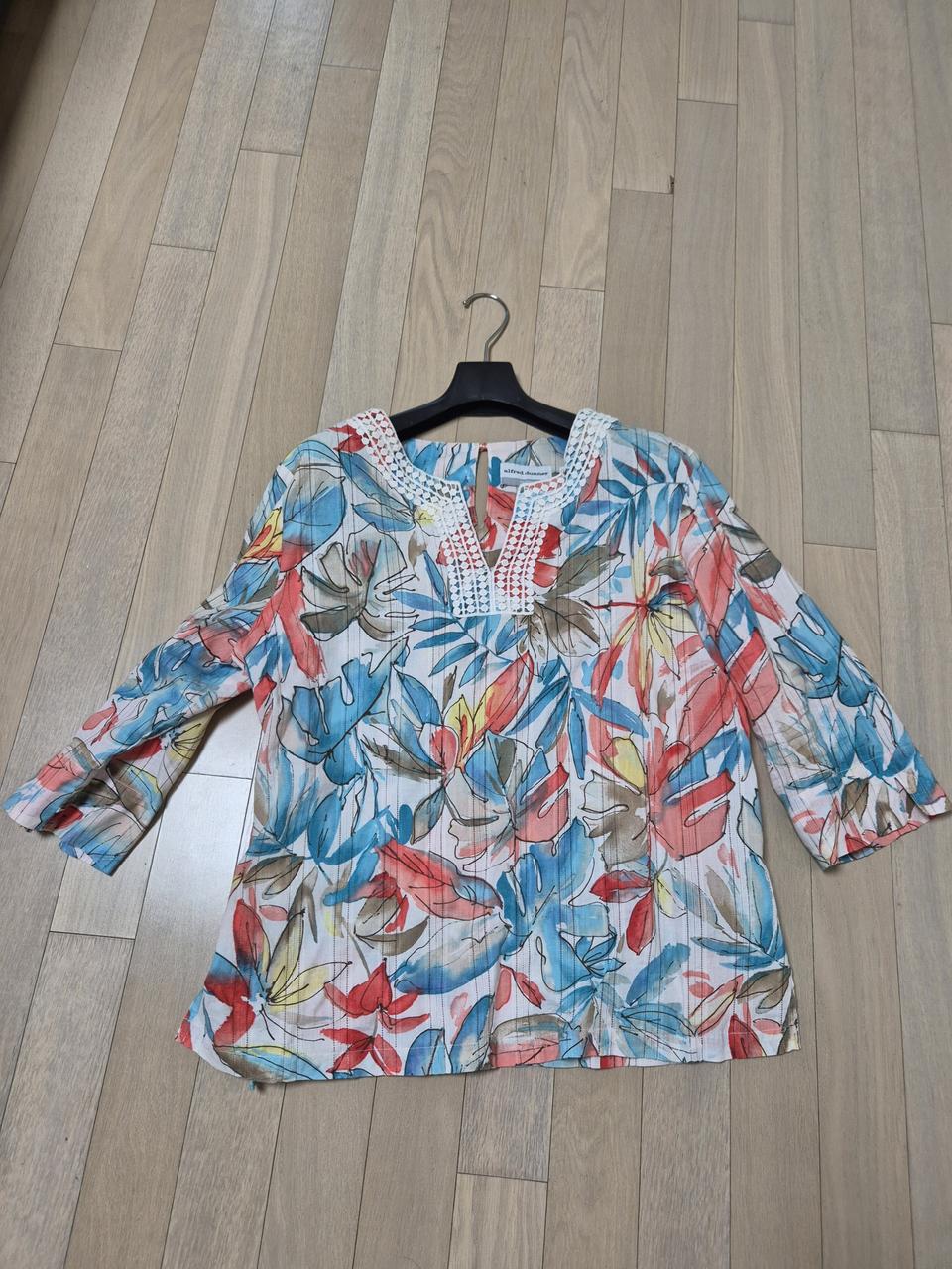 Alfred Dunner 7부 블라우스