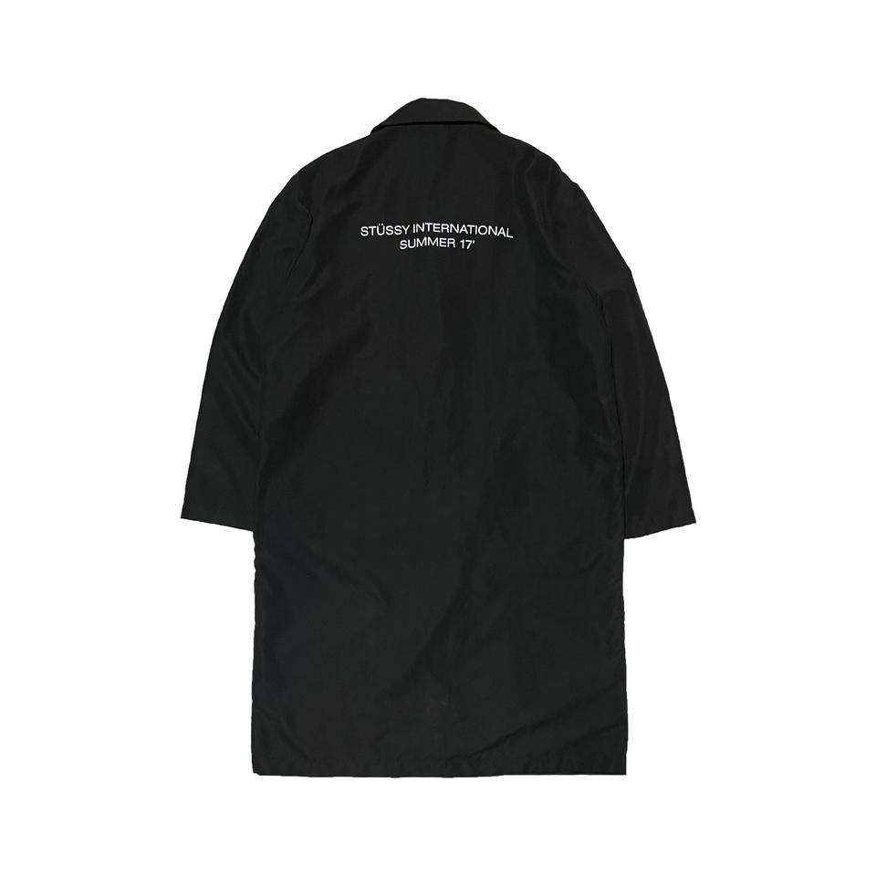 스투시 인터네셔널 섬머 17 블랙 코트