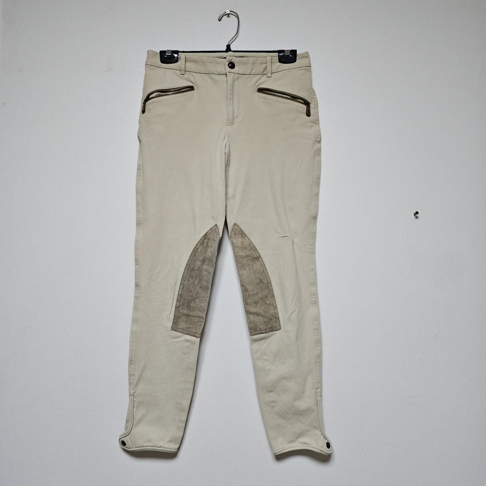 랄프로렌 승마바지 앵클버튼 송아지가죽패치 6사이즈