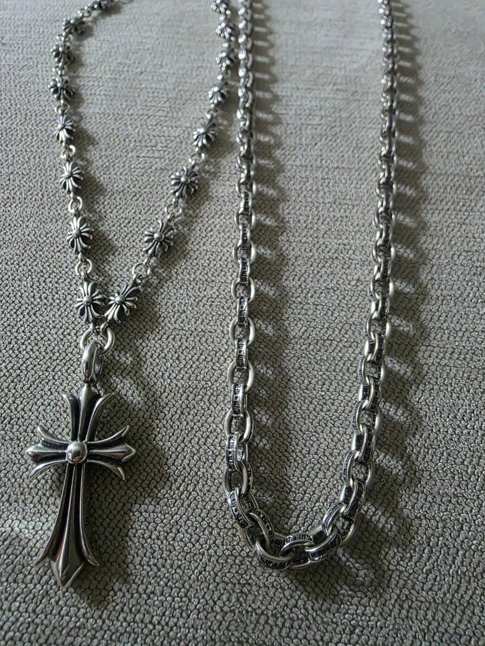 크롬하츠 목걸이와 반지 @팔찌