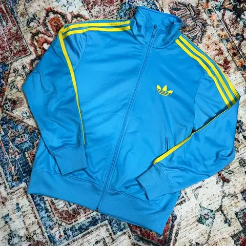 [S] 00s 아디다스 져지 스카이블루/옐로우