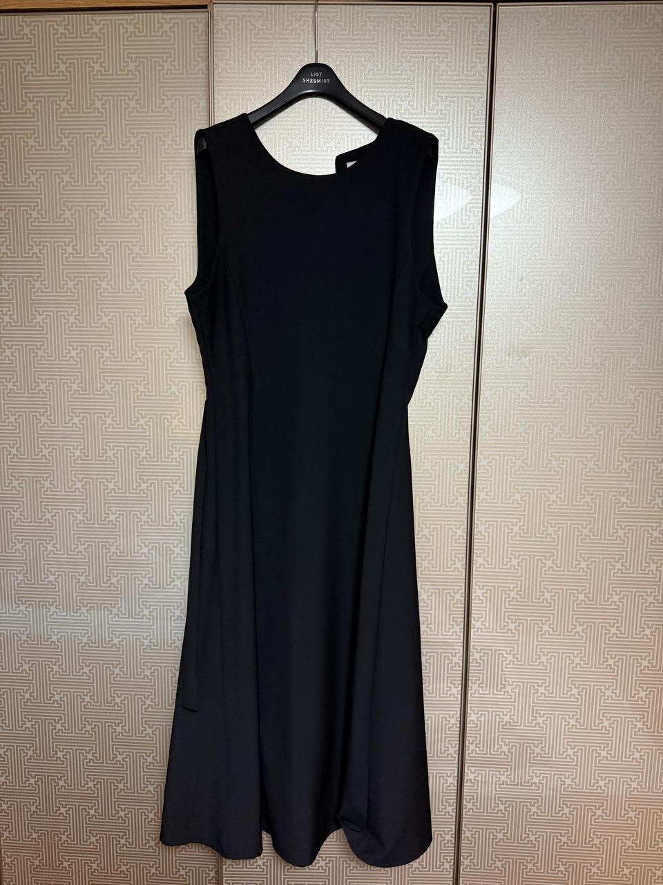 하객룩 블랙 롱 원피스