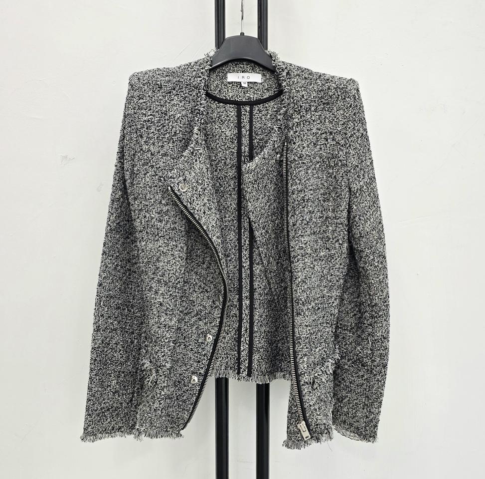 정품 이로 IRO 트위드 면 자켓
