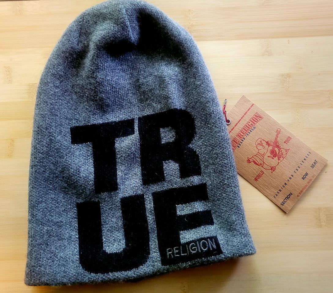 [미사용 새상품] 트루릴리젼 정품 비니