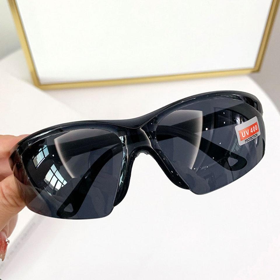 UV400 스포츠 선글라스 고글 블랙