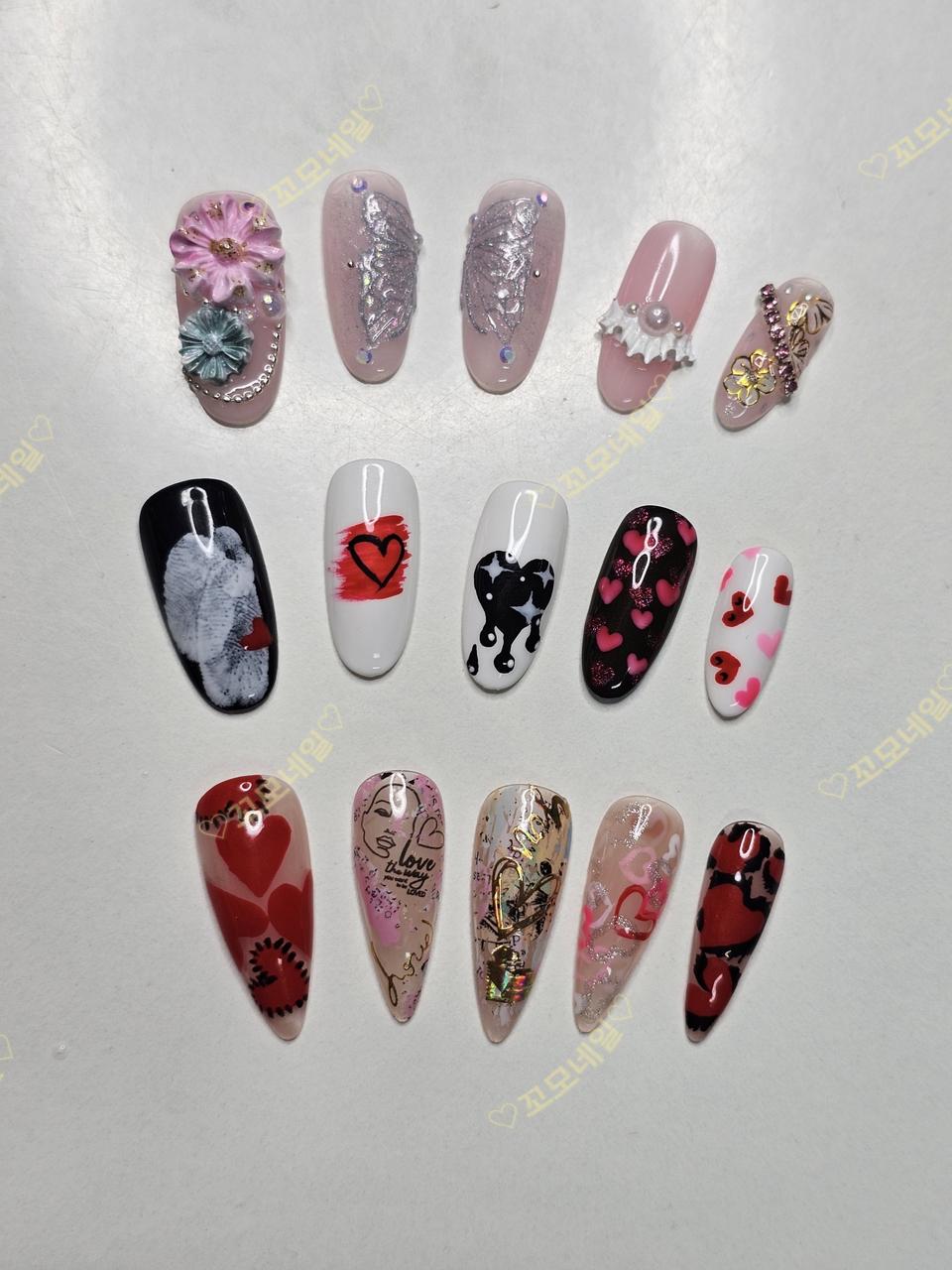 명품 수제 네일팁♡♡