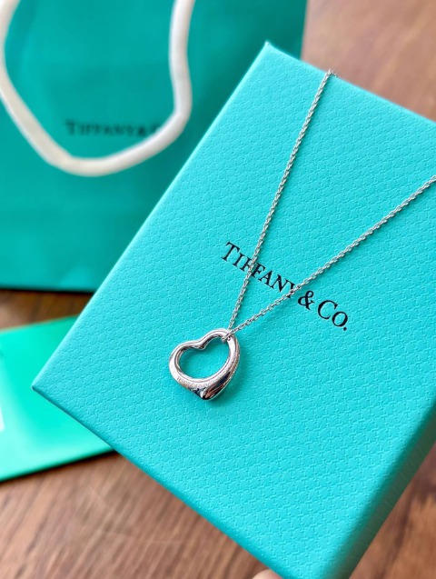 티파니앤코 오픈하트 16mm 엘사퍼레티 목걸이