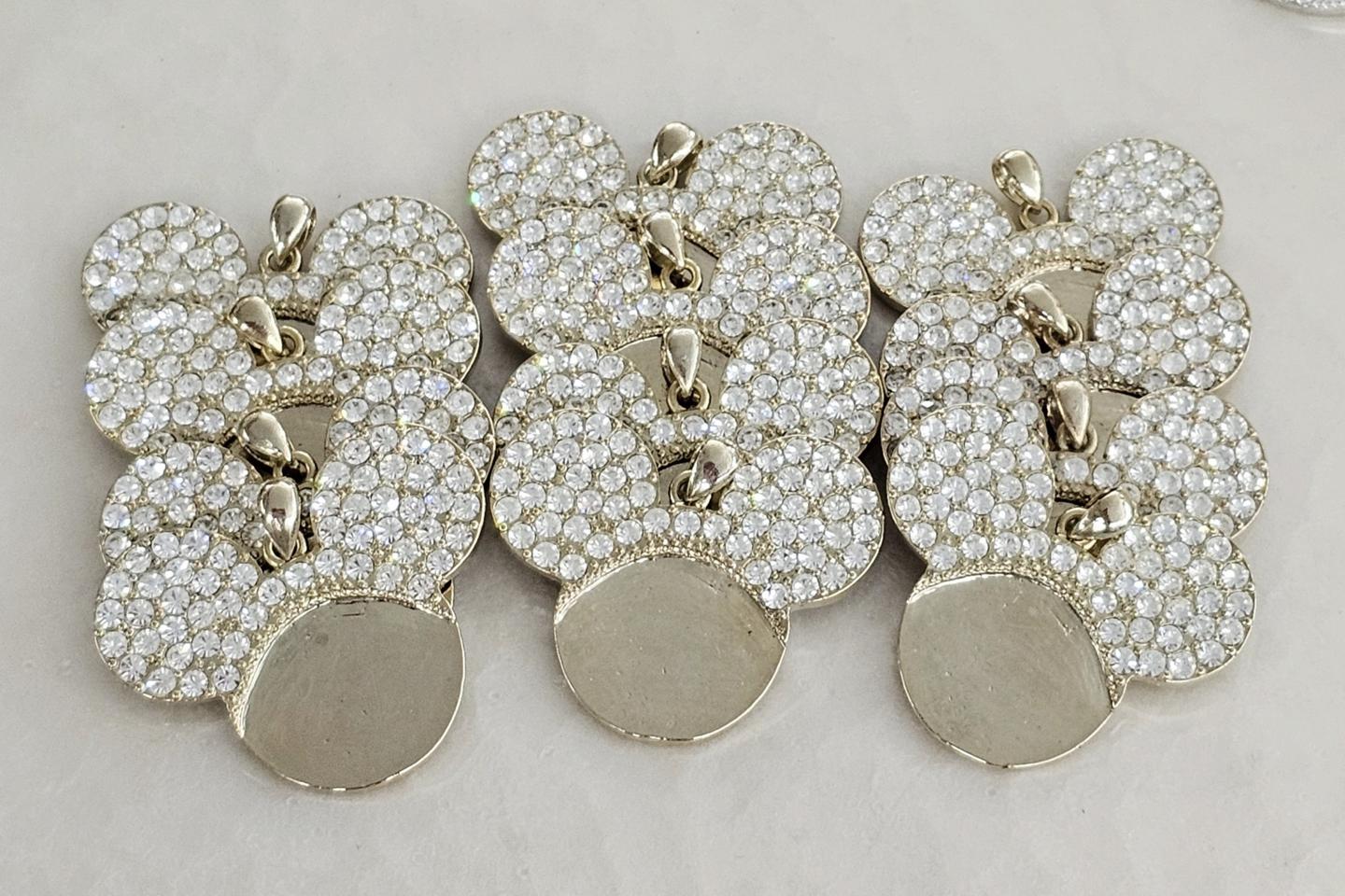 금속 펜던트 빅 미키마우스 12개 일괄