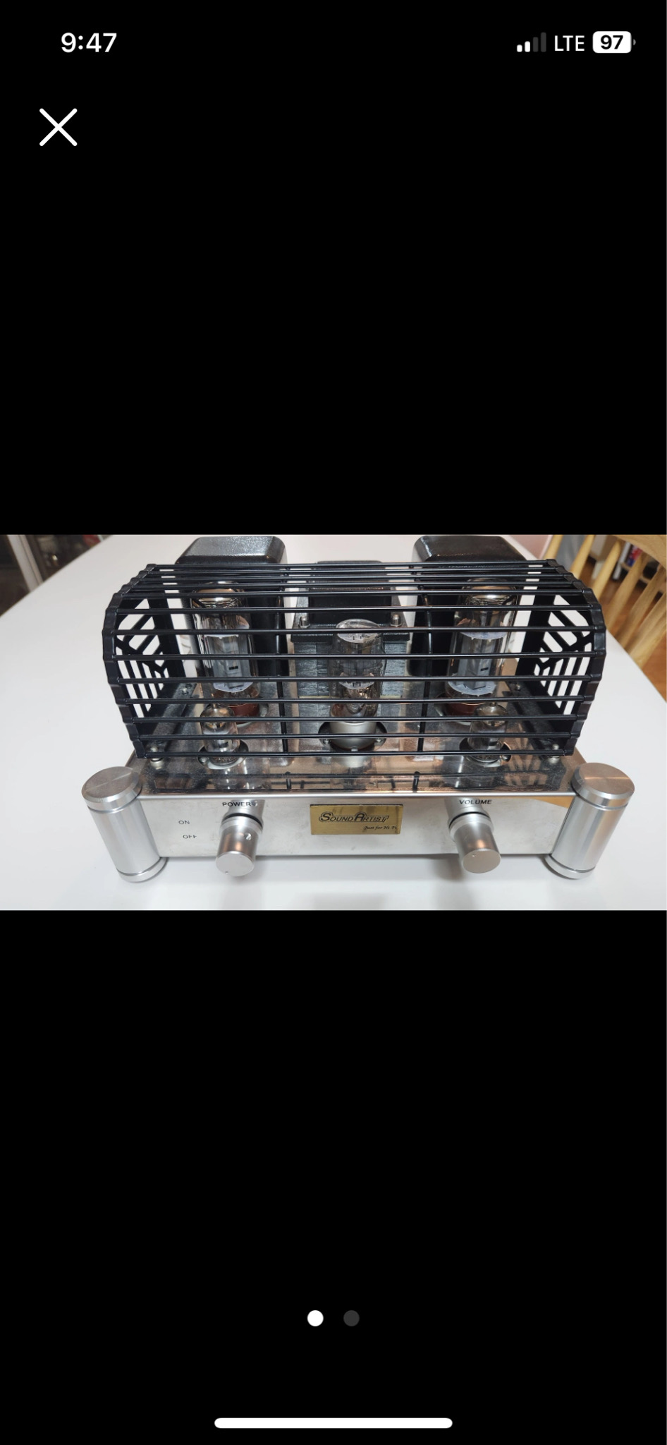 진공관앰프 고장품 부품용 전시용