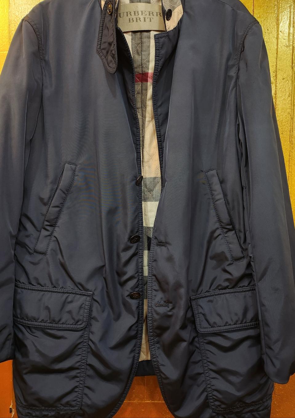 버버리 남성 네이비 자켓 (정품)
