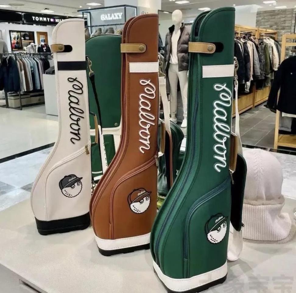 말본골프 경량 골프 캐디백 여성 스탠드 캐디 하프백