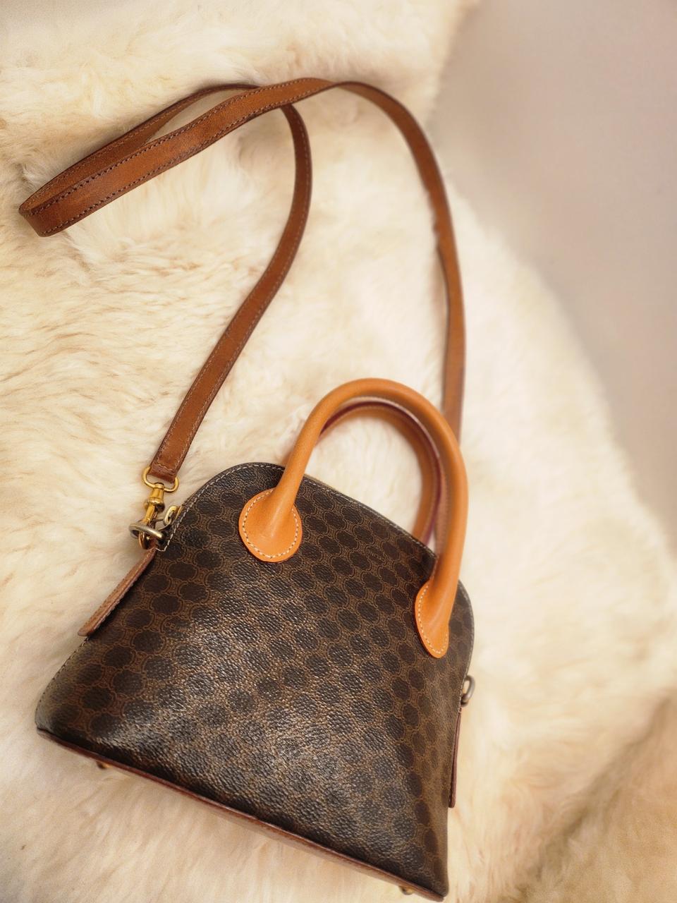 셀린느 마카담 미니 토트 크로스백(정품)