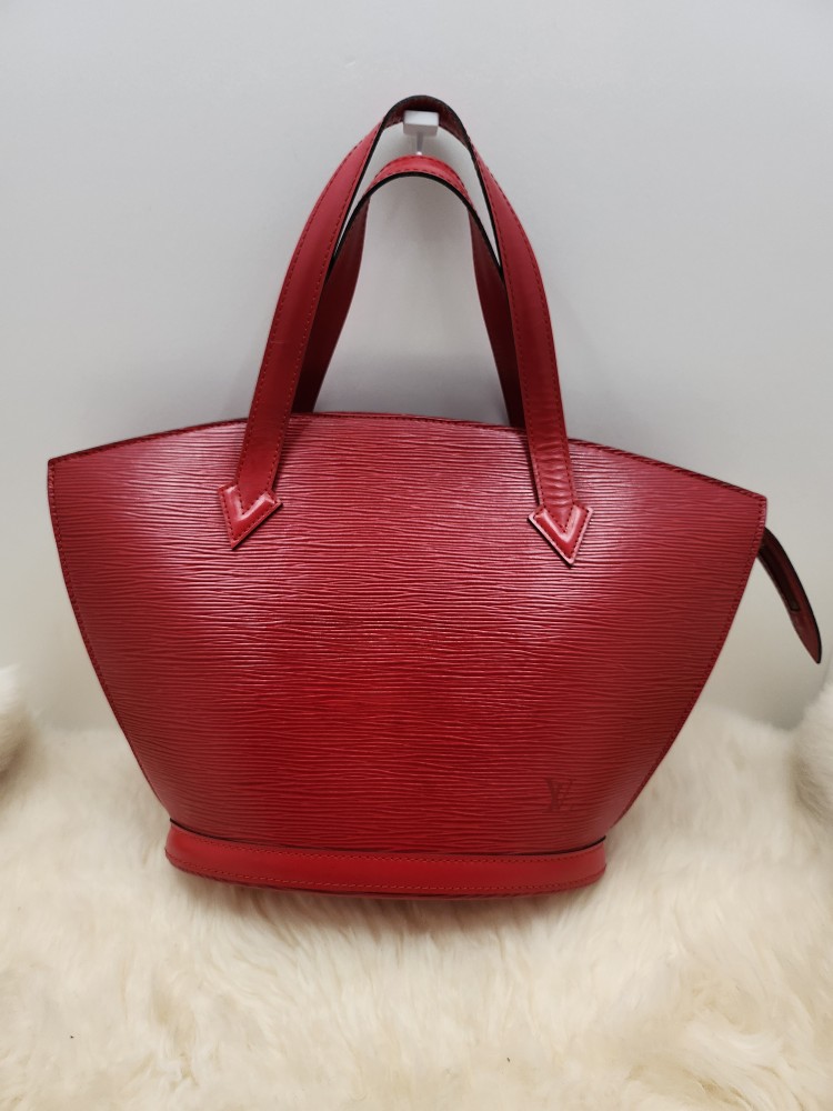 루이비통 에삐 레더 생자크 토트백 정품