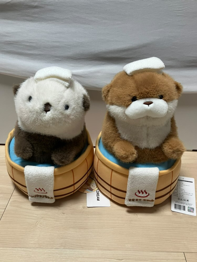 온천 우소우소짱 인형