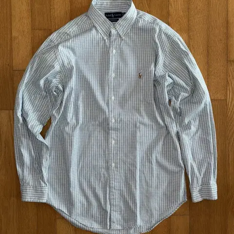 폴로 랄프로렌 체크 셔츠 야머스 XL 16 34/35