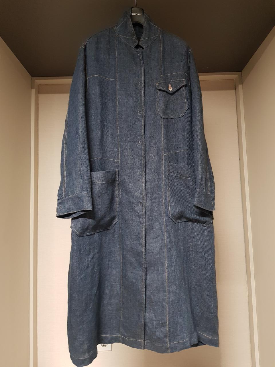 베르띠 린넨 롱아우터,berti