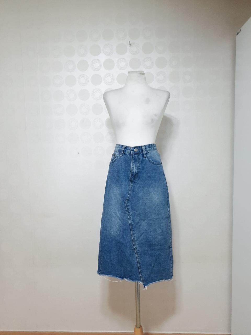 청치마66/청스커트66/롱청치마66/롱청스커트66/청치마28