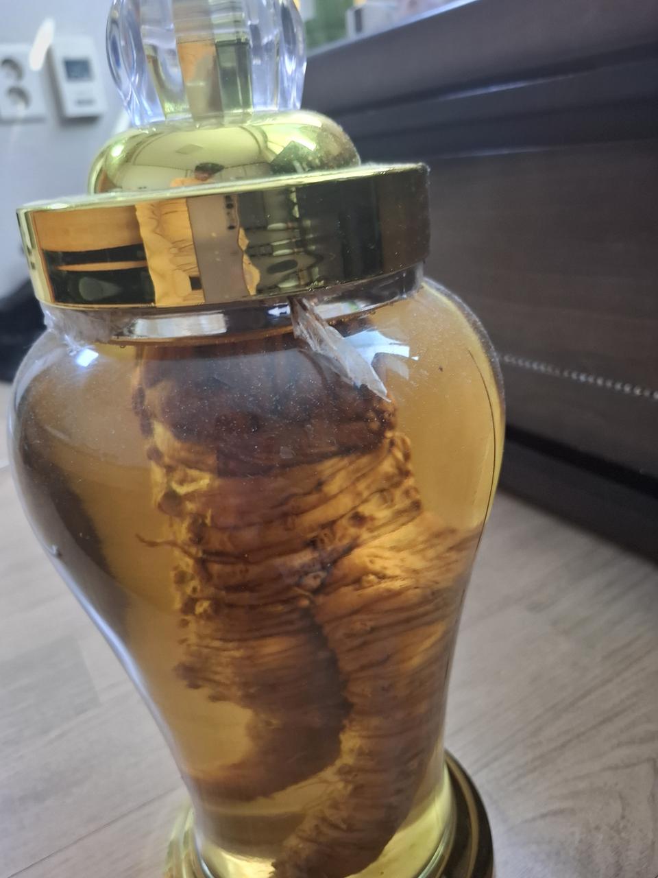 자연산 더덕 감정서 있어요