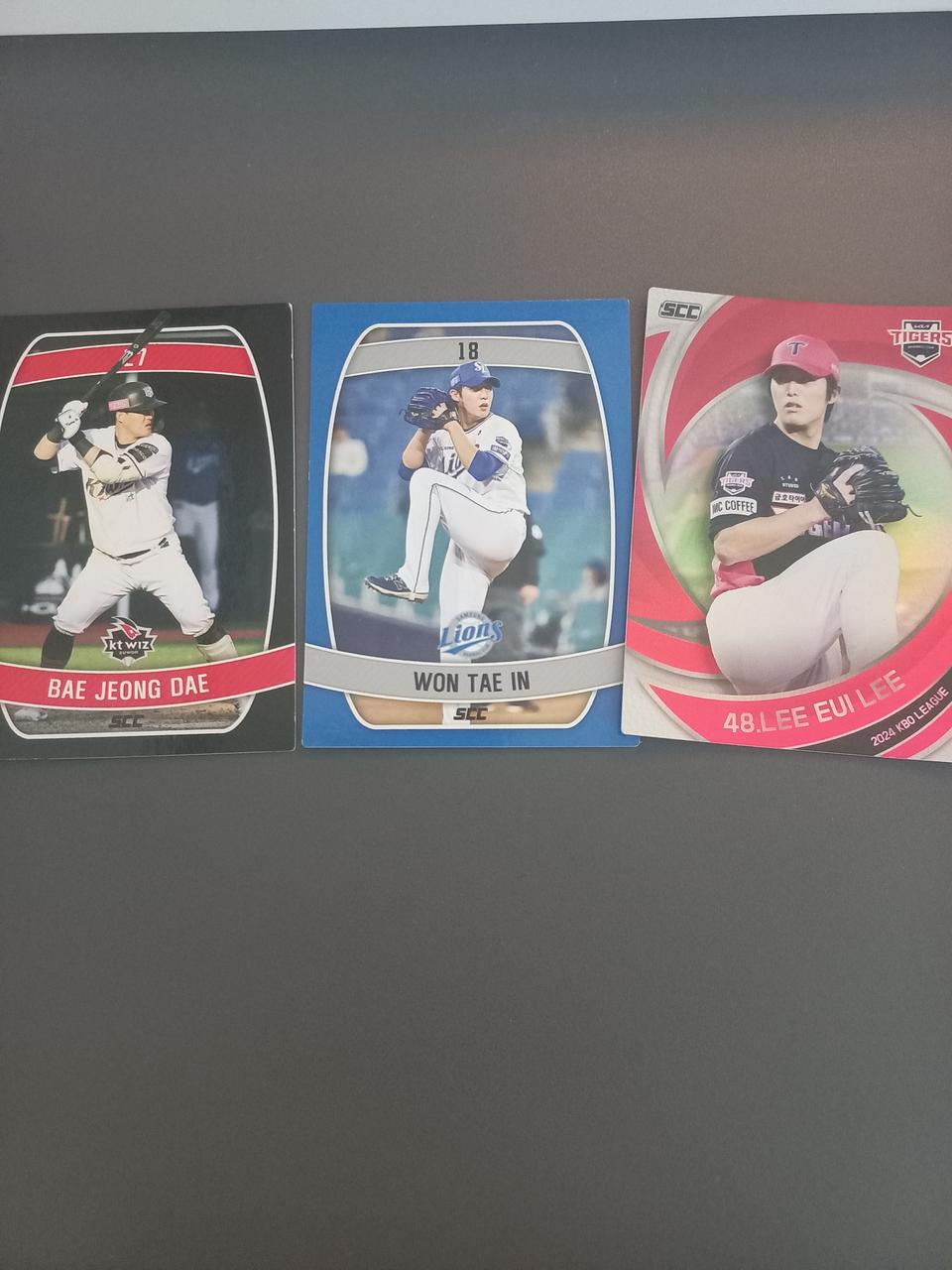 Kbo 크보 카드 이의리 홀로그램 배정대 일반 야구 포카