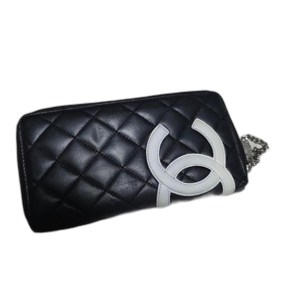 샤넬 깜봉 장지갑 지퍼